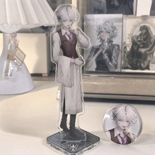 2Pc/set Hot Identity V The Night Watch Itakua Acrylic Standee Badge Decoration picture