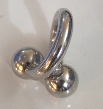 RARE 2g 1 -1/16 Twister XL Balls 19mm Prince Albert Frenum Jewelry Sexy Display picture