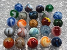 Vintage Marbles Lot- .64