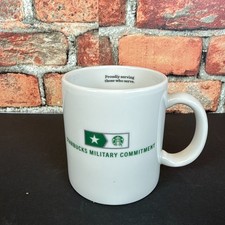 New Starbucks Military Commitment Ceramic Coffee Mug 14 fl oz Made in USA picture