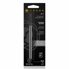  Cross Gel  Rollerball  Refill Black  Fine Pt 0.5 New In Pack 8015 picture