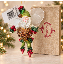 Mark Roberts Pinecone Fairy Christmas Ornament 7.” 24-69014 Box Tag Retired picture