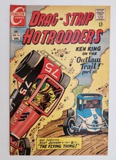 DRAG-STRIP HOTRODDERS #16 - Charlton 1967 VF Final Issue Dick Giordano dragstrip picture