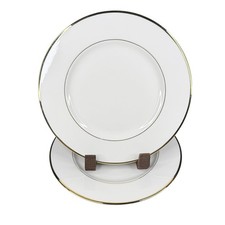 Mikasa Ultima Cameo Gold Dinner Plates 10 3/4”- Set Of 2 picture