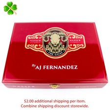 Nasser The Goat AJ Fernandez Toro 6 x 52 Wood Cigar Box 9.25