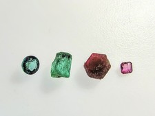 Muzo Emerald + Red Beryl Bixbite Crystal Box Colombia/Utah Ruby Violet Claim picture