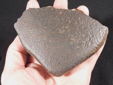 Big 100% Natural Stony N.W.A. METEORITE With Dark Fusion Crust Libya 582gr picture