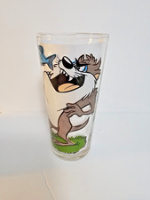 1976 Vintage Pepsi Collector Series Glass PORKY PIG and TAZ Tasmanian Devil* picture