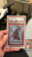 2025 TOPPS MINT MARVEL RED #120 BLACK PANTHER 3/5 PSA 9 picture