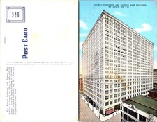 Railway Exchange & Famous Barr Building, St. Louis, MO Postcards unused 56023 picture