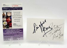 Siegfried & Roy Dual Signed 3x5 Index Cards SARMOTI Autograph JSA COA picture