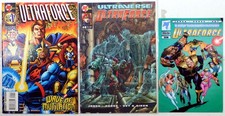 Ultraforce Lot of 3 #1, 4, Ashcan 0 B 1995 Malibu 1st Print Comic Books picture