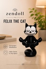 Felix the Cat Zen Doll Floating Meditation Figurine 3D Printed picture