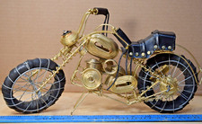 Handcrafted Wire Motorcycle Handcrafted Wire Motorcycle, measures 12