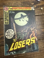 OUR FIGHTING FORCES #130 THE LOSERS 1971 DC BRONZE AGE COMIC picture