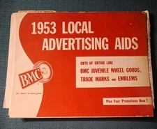 1953 7 Pages BMC JUVENILE WHEEL GOODS Advertisement Folder Pedal Drive Toys picture