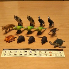 ChocoQ 6 Animal Figures Set Bird Turtle ChocoQ Series Rare Authentic picture