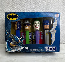 Batman PEZ Collector's Set Candy Dispensers - Batman Joker Riddler Superheroes picture