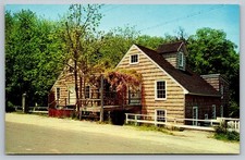 Historic Long Island Old Grist Mill Stony Brook NY Vintage Postcard picture