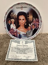 The Young and the Restless Collectible Plate Cresley Collection w/ COA Vintage picture
