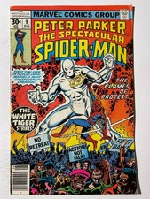 Peter Parker The Spectacular Spider-Man #9 Marvel White Tiger First Solo Bronze picture
