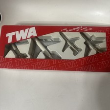 Vintage schabak TWA airline #910/10 Germany diecast  4 Models picture