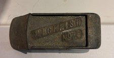 VINTAGE American GILCHRIST NO. 78 ICE SHAVER CAST IRON ICE SCRAPER TOOL picture