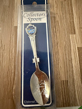 Universal Silver Metal Souvenir Spoon Virginia Richmond Williamsburg picture
