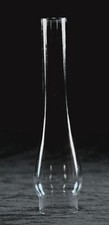 Clear Glass Lamp Chimney, Hurricane Globe 1 1/8 