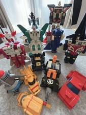 Thunderbird Transformers Figure Set 16pcs, Transform Gimmick, Old, Damaged picture