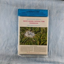 Molenaar 1965 Mount Rainier National Park Washington Astronaut's View Wall Map picture