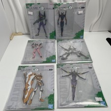 Neon Genesis Evangelion ANGEL ATTACK Acrylic Stand SET Of 6 Kuji picture