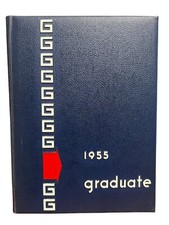 1955 Greenville High School Yearbook Annual Greenville Illinois IL - Graduate picture