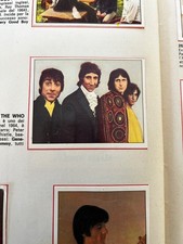 FIGURE N.256 THE WHO SINGERS 72 1972 SANDWICHES EXCELLENT TO RECOVER picture