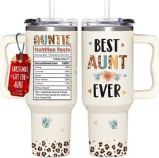 Gifts for Aunt, Auntie Gifts - Aunt Gifts from Niece, Best Aunt Nutrition 40oz picture