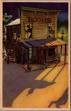 1946 Goldie's Joint Ghost Town Knott's Berry Farm Buena Park CA Postcard picture