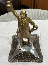 Vintage 1920s JB Hirsch Art Deco Sailor Statue Fisherman 