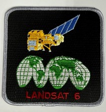 Vintage 1993 LANDSAT 6 Satellite Patch Martin Marietta Titan II Launch Failure 4 picture