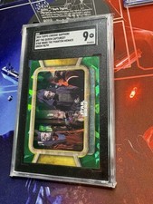 Topps 2024 Chrome Sapphire Star Wars Padmé Amidala #87 Green SGC9  90/99 picture