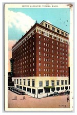 Hotel Jayhawk Topeka Kansas KS WB Postcard V12 picture