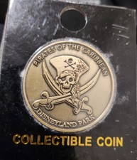 Disney Imagineering WDI Pirates of the Caribbean Disneyland Cast Member Coin picture