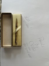 VTG Cross AXT Mechanical Pencil 1/30-10kt RGP with Original Box Made USA picture