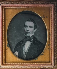 Daguerreotype of Well-Dressed Man by Identified Photographer picture