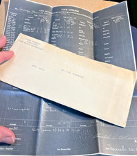1943-44 Yale College Scholarship Record Embossed by Office of Registrar picture