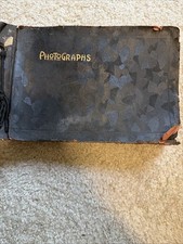 1920-1940s Vintage Photo Album Kids Weddings Football Team 80+ Photos picture