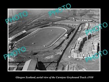Glasgow Scotland The Carntyne Greyhound Track c1930 Old Large Historic Photo picture
