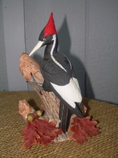 Lenox Ivory Billed Woodpecker Fine Porcelain 1999~W' COA~ MINT COND~ NO Box picture
