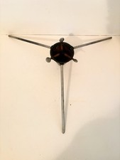 Antique CF Anderson & Co Chicago Cast Iron 3 Leg Christmas Tree Stand picture