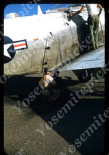 sl92 Original slide 1950's  Kodachrome Korean War Hawaii military airplane 924a picture