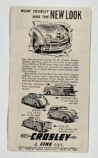 1948 Crosley Motors Advertisement Cincinnati, Ohio picture